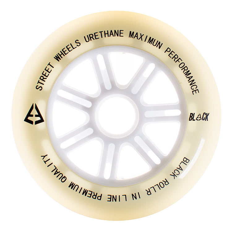 Black Ruedas para patines brillantes Glow 110 (Pack 3)