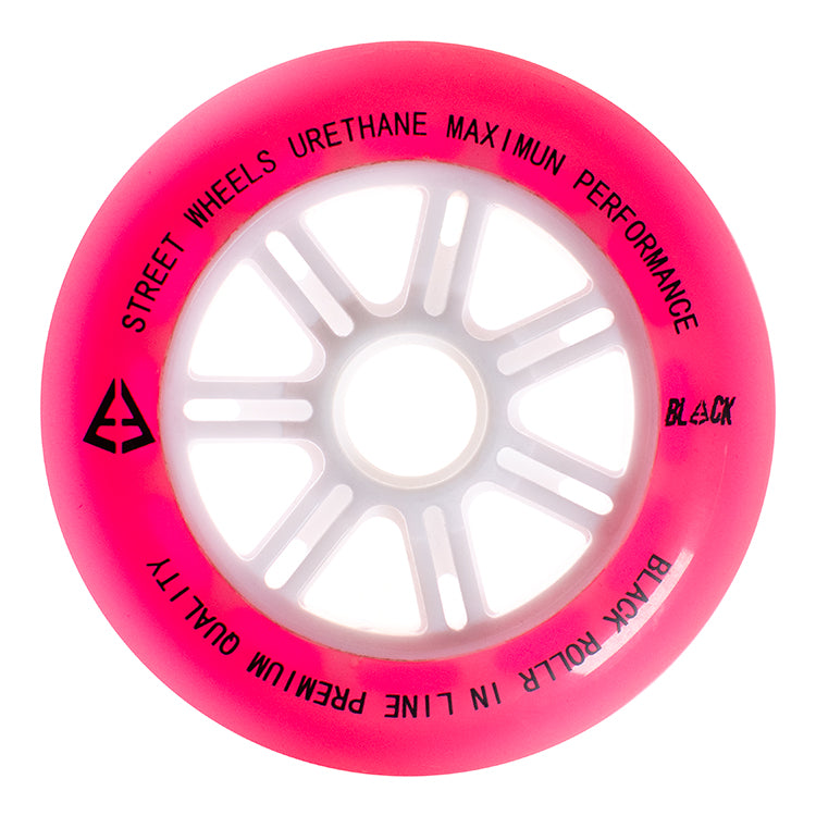 Black Ruedas para patines brillantes Glow 110 (Pack 3)