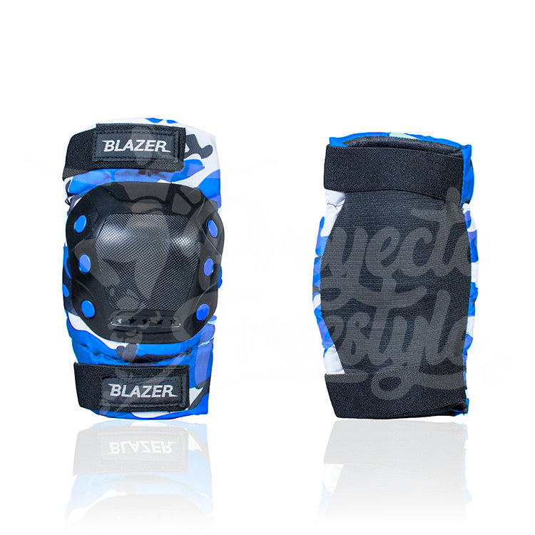 Protecciones para patinar Blazer azul BZ-611
