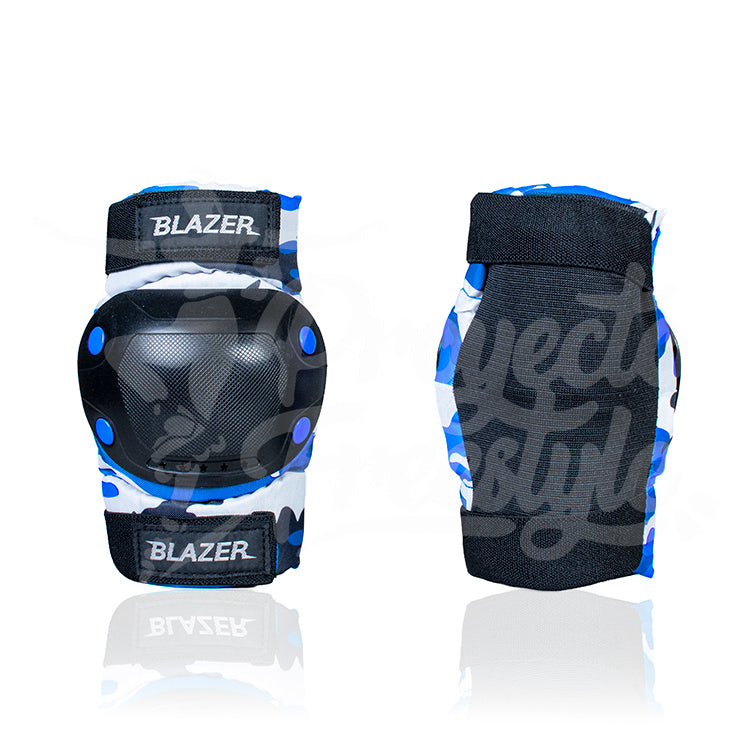 Protecciones para patinar Blazer azul BZ-611