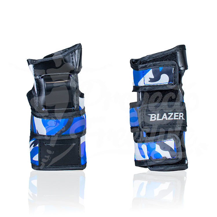 Protecciones para patinar Blazer azul BZ-611