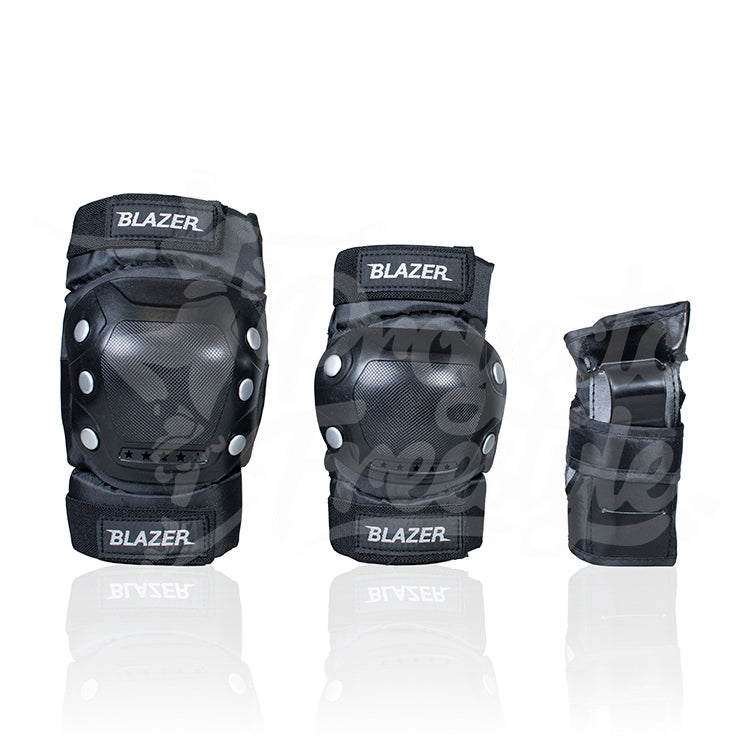 Protecciones para patinar Blazer azul BZ-611