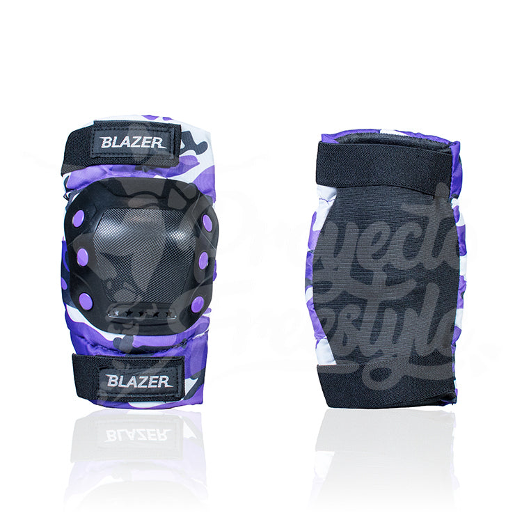 Protecciones para patinar Blazer azul BZ-611