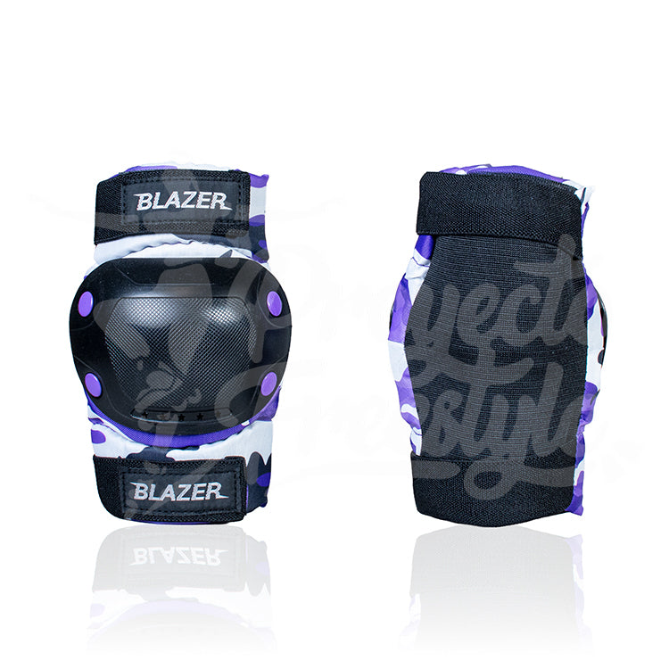 Protecciones para patinar Blazer azul BZ-611